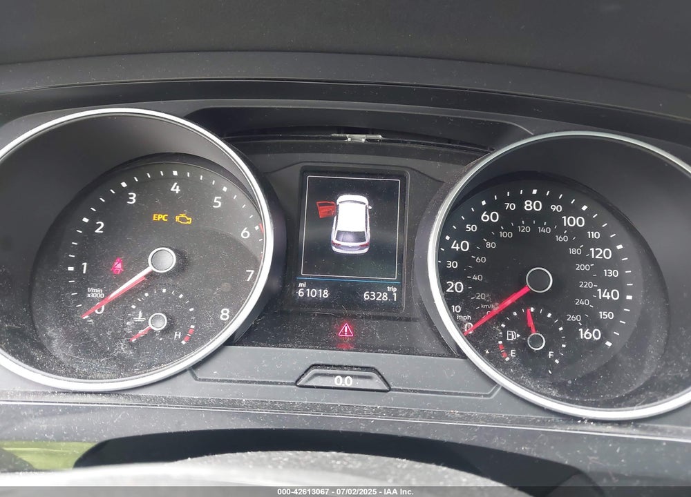 2020 VOLKSWAGEN TIGUAN VIN: 3VV2B7AX6LM062531
