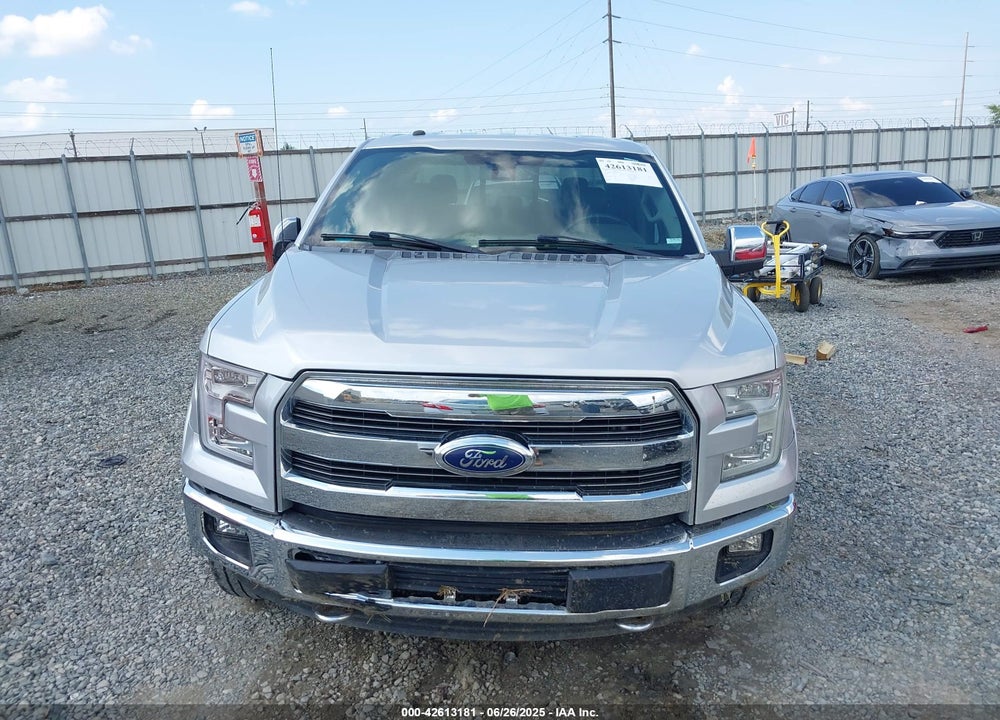 2016 FORD F-150 LARIAT VIN: 1FTEW1EF3GFB92707