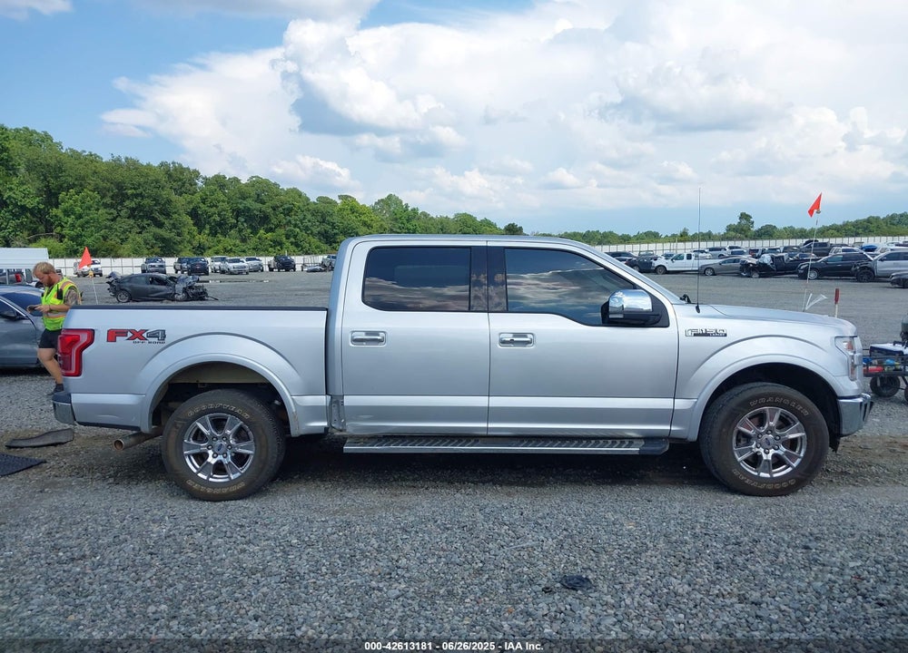 2016 FORD F-150 LARIAT VIN: 1FTEW1EF3GFB92707