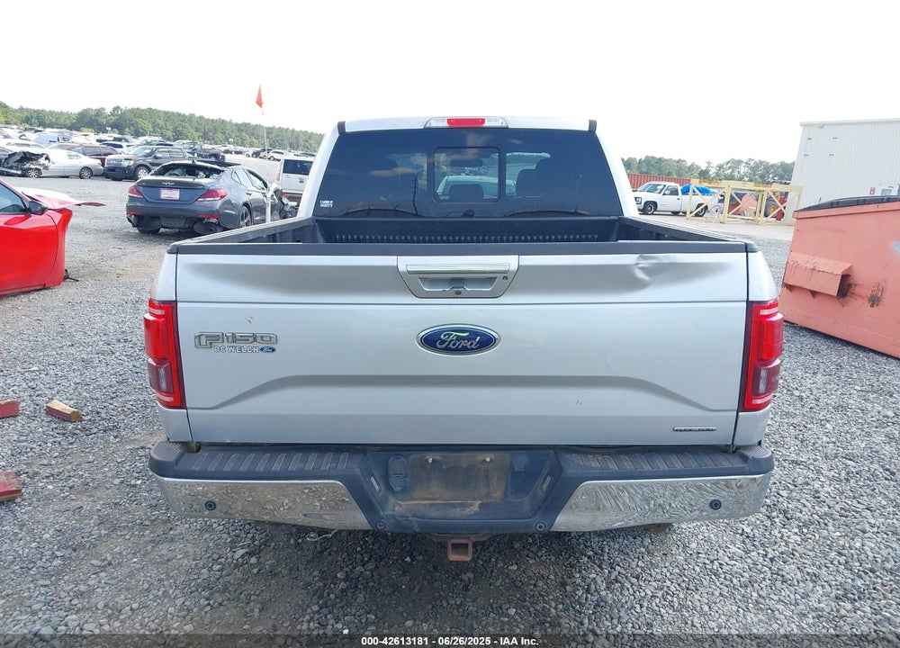 2016 FORD F-150 LARIAT VIN: 1FTEW1EF3GFB92707