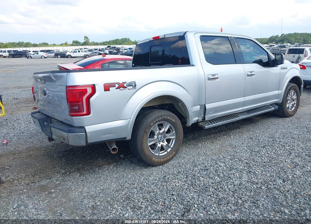 2016 FORD F-150 LARIAT VIN: 1FTEW1EF3GFB92707