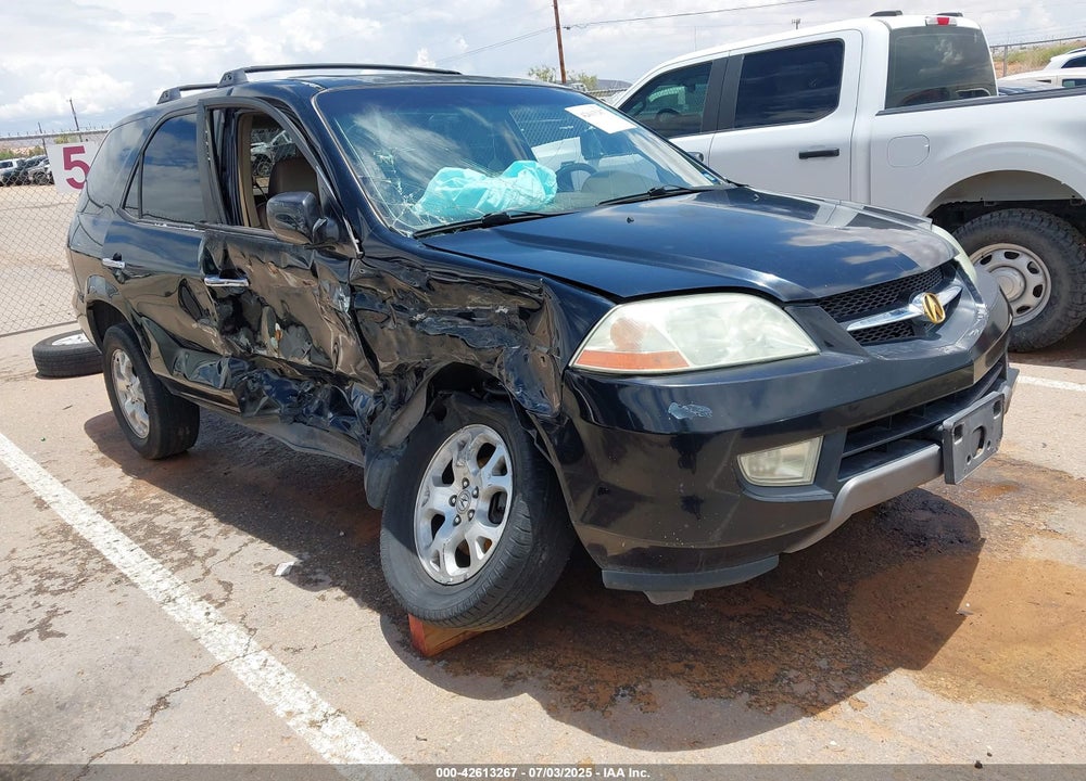 2002 ACURA MDX VIN: 2HNYD18682H524222