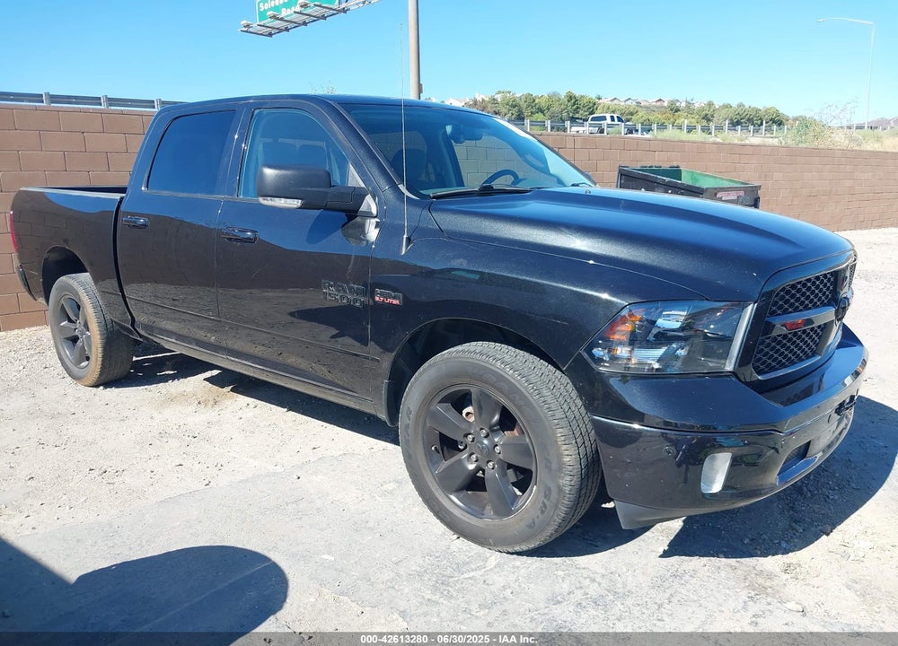 2018 RAM 1500 BIG HORN 4X4 5'7 BOX VIN: 1C6RR7LT6JS323705