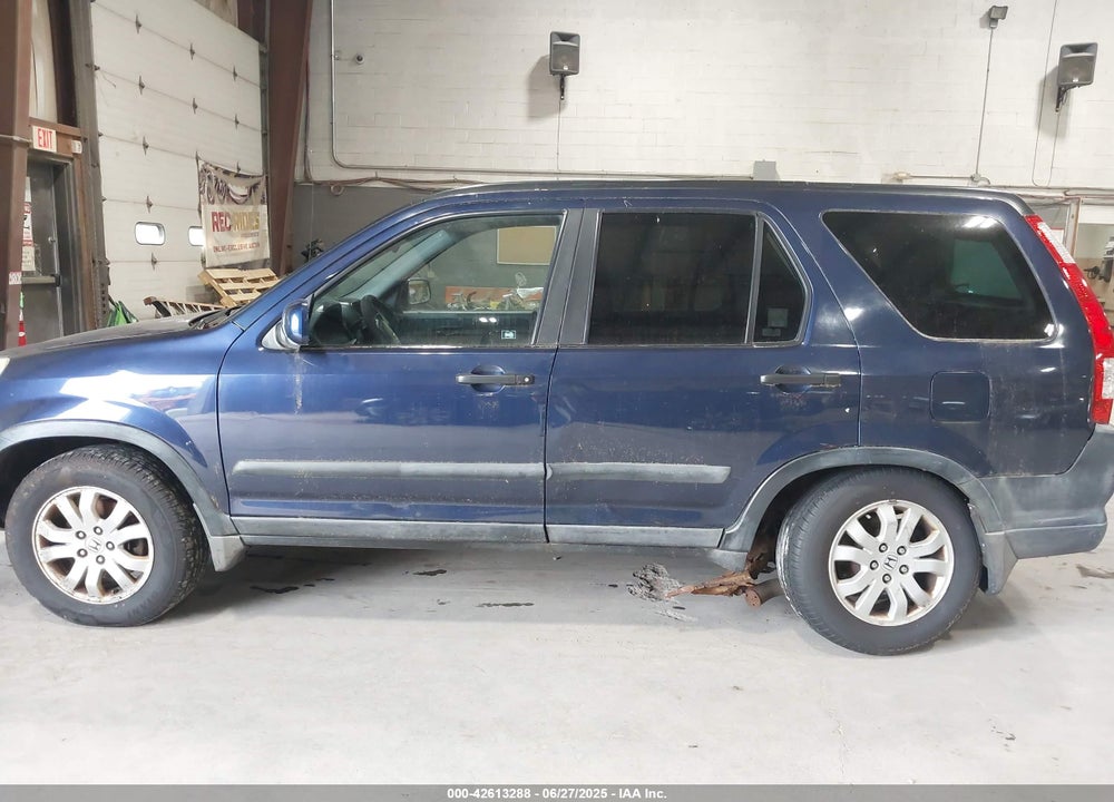 2006 HONDA CR-V EX VIN: SHSRD788X6U435786