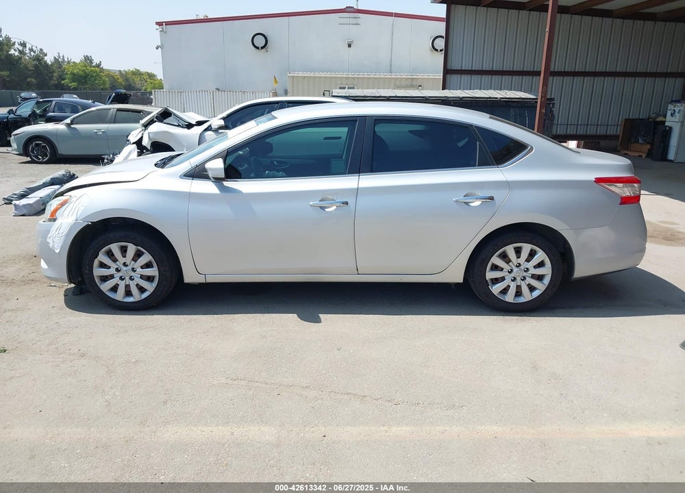 2013 NISSAN SENTRA VIN: 1N4AB7AP3DN904295