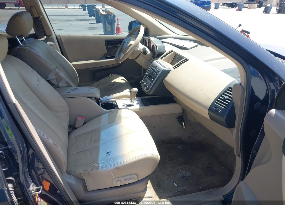 2005 NISSAN MURANO SL VIN: JN8AZ08T85W306767