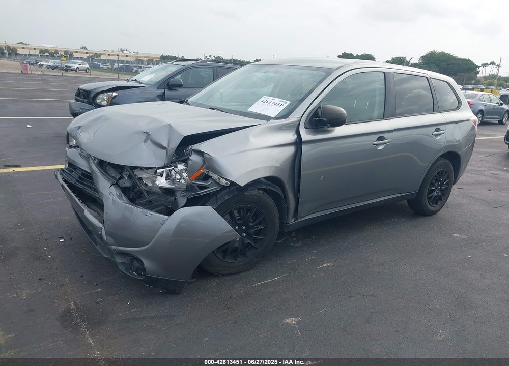 2014 MITSUBISHI OUTLANDER VIN: JA4AD2A31EZ007002