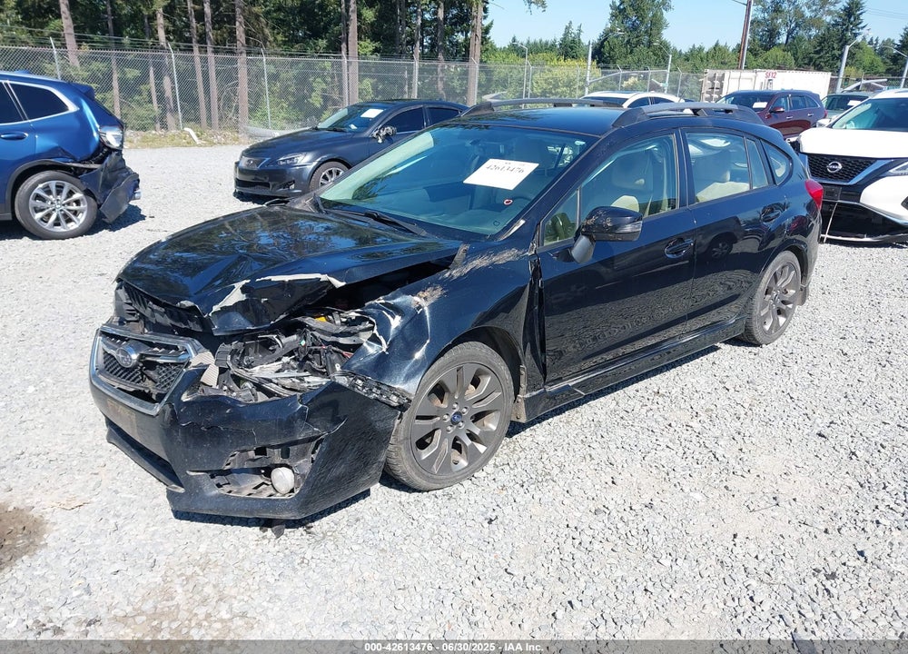 2015 SUBARU IMPREZA VIN: JF1GPAT62F9307180
