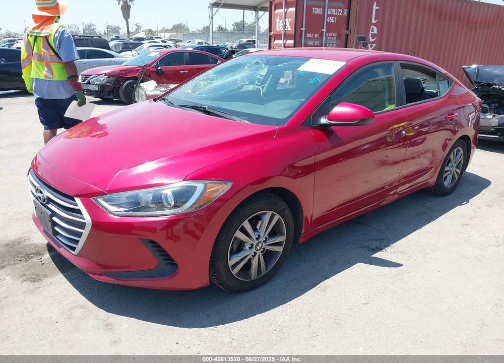 2018 HYUNDAI ELANTRA VIN: KMHD84LF0JU547132
