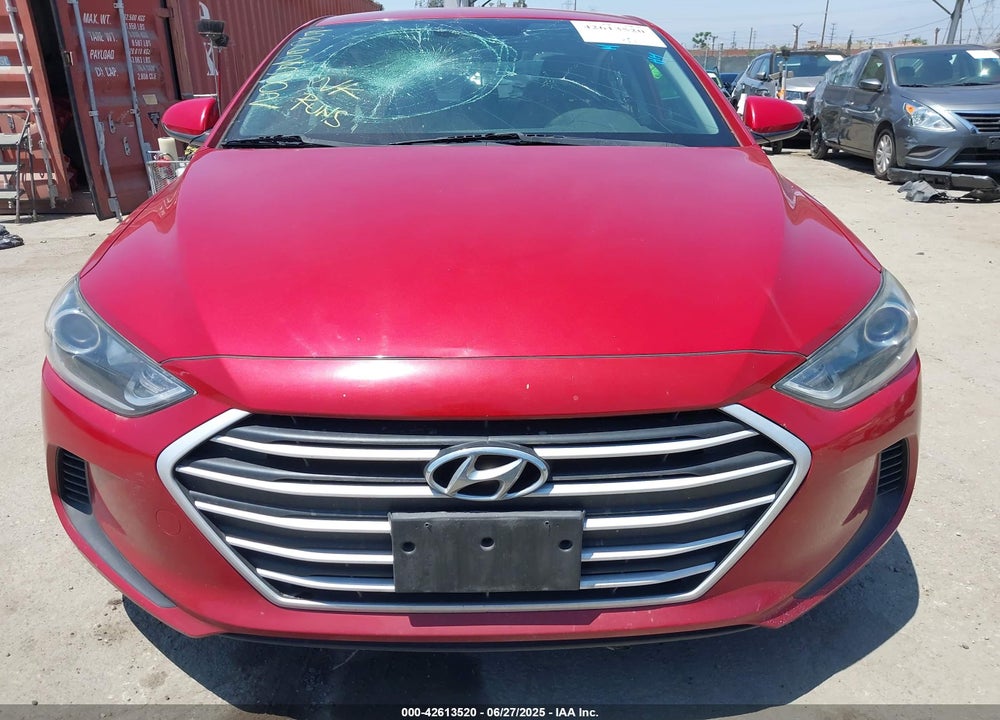 2018 HYUNDAI ELANTRA VIN: KMHD84LF0JU547132