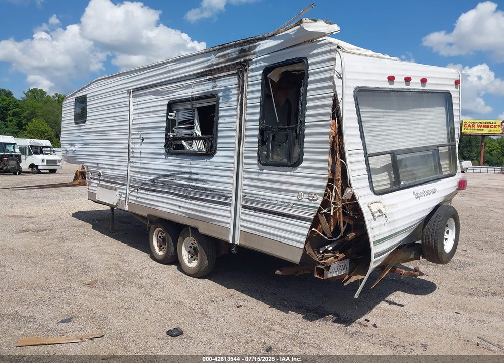 2001 SPORTSMEN 25FT FIFTH WHEEL VIN: 4EZFS242X1S113308