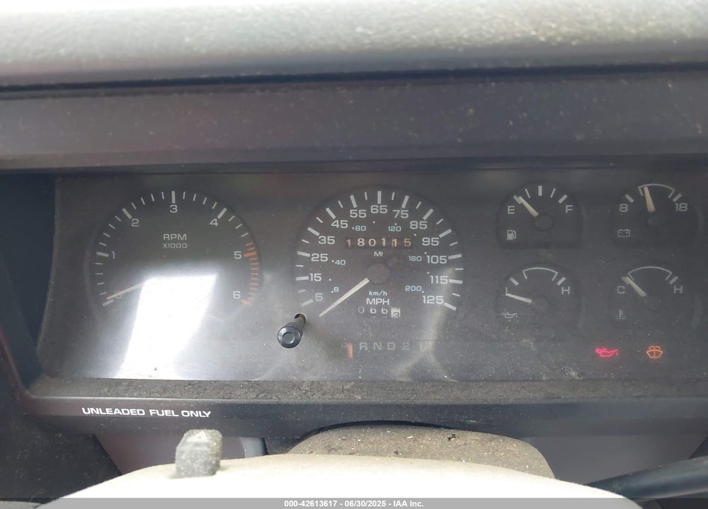 1991 DODGE DAKOTA VIN: 1B7FL23X4MS344642