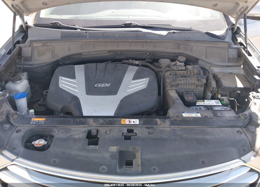 2014 HYUNDAI SANTA FE GLS VIN: KM8SN4HF6EU053517