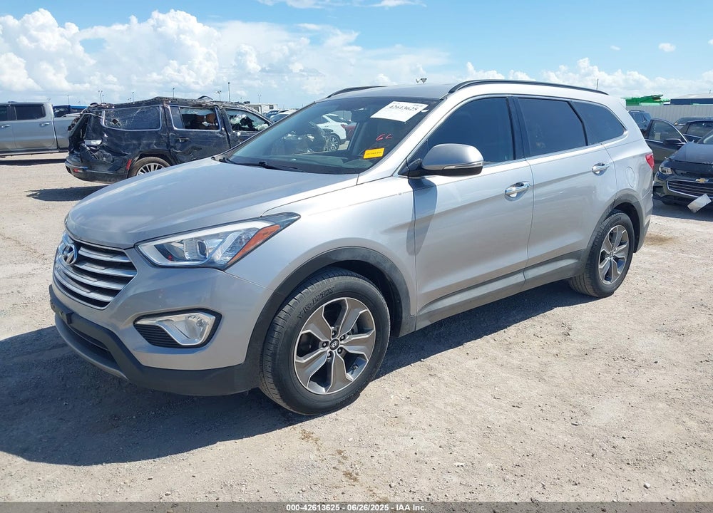 2014 HYUNDAI SANTA FE GLS VIN: KM8SN4HF6EU053517