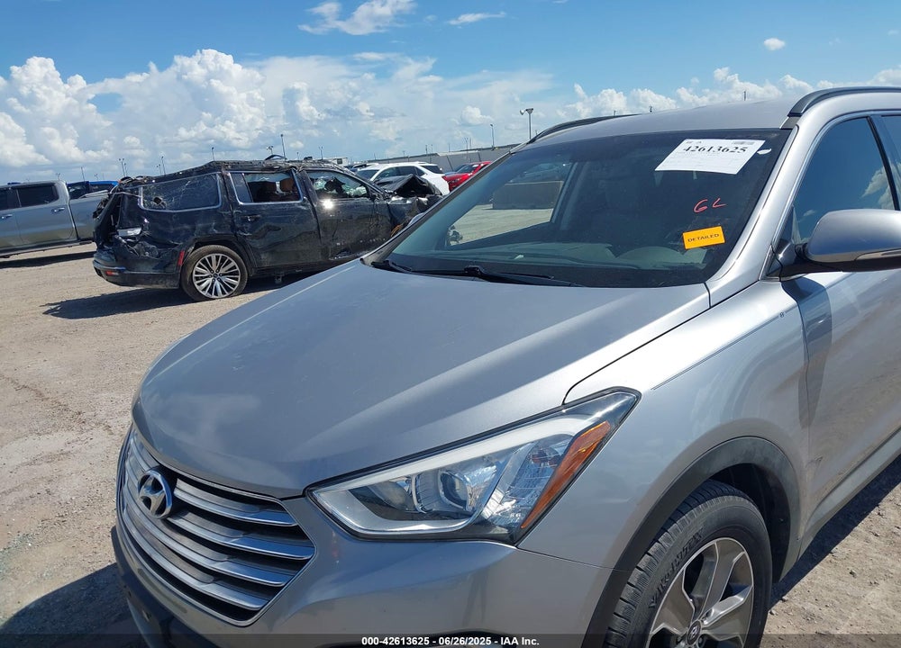 2014 HYUNDAI SANTA FE GLS VIN: KM8SN4HF6EU053517