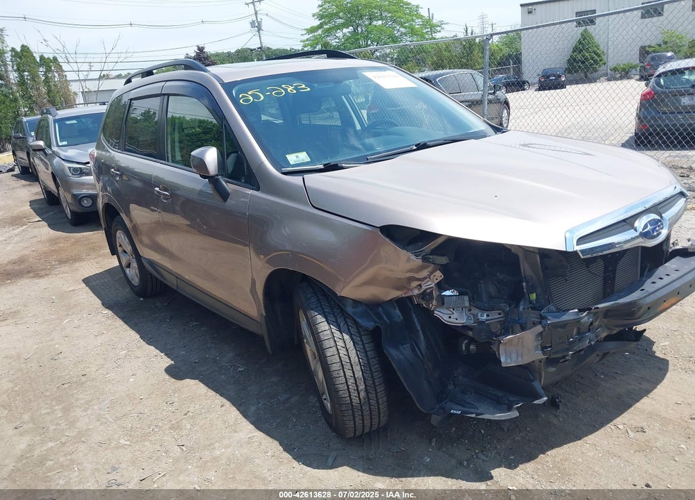 2015 SUBARU FORESTER 2.5I PREMIUM VIN: JF2SJADC1FH557284
