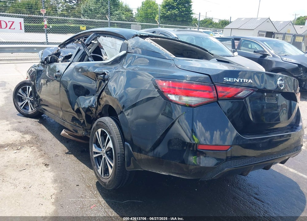 2022 NISSAN SENTRA SV XTRONIC CVT VIN: 3N1AB8CV5NY303358
