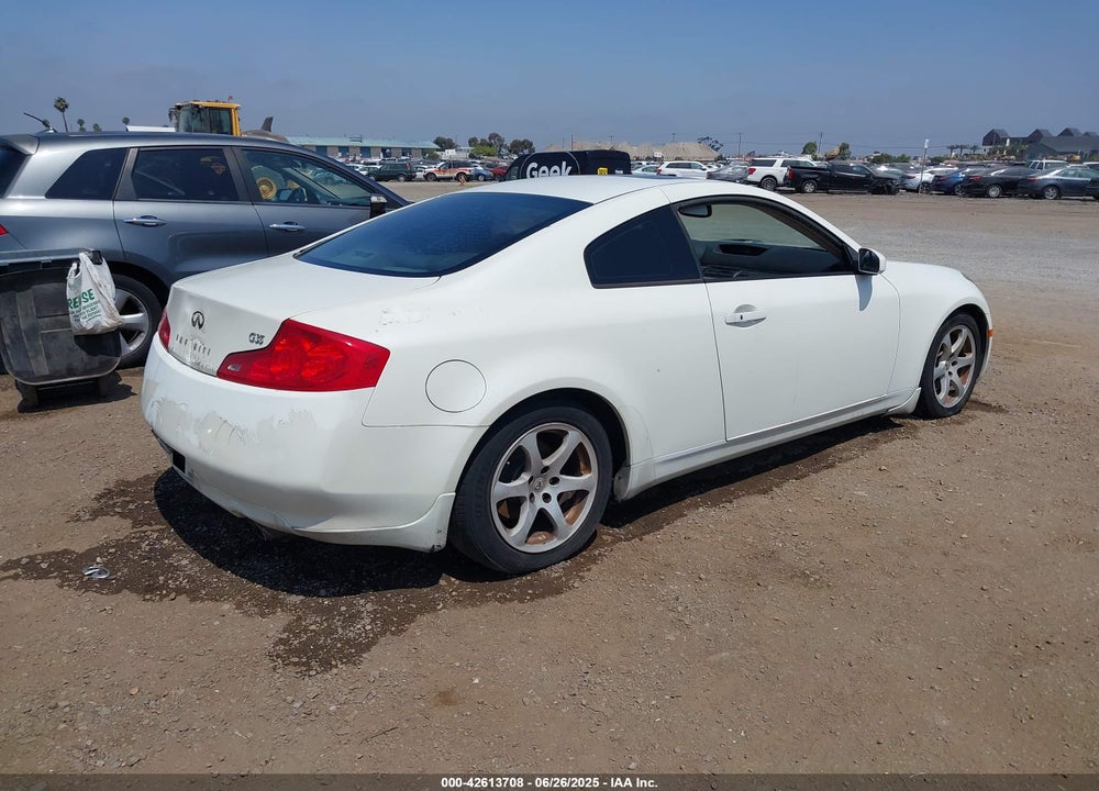 2006 INFINITI G35 VIN: JNKCV54E06M713028