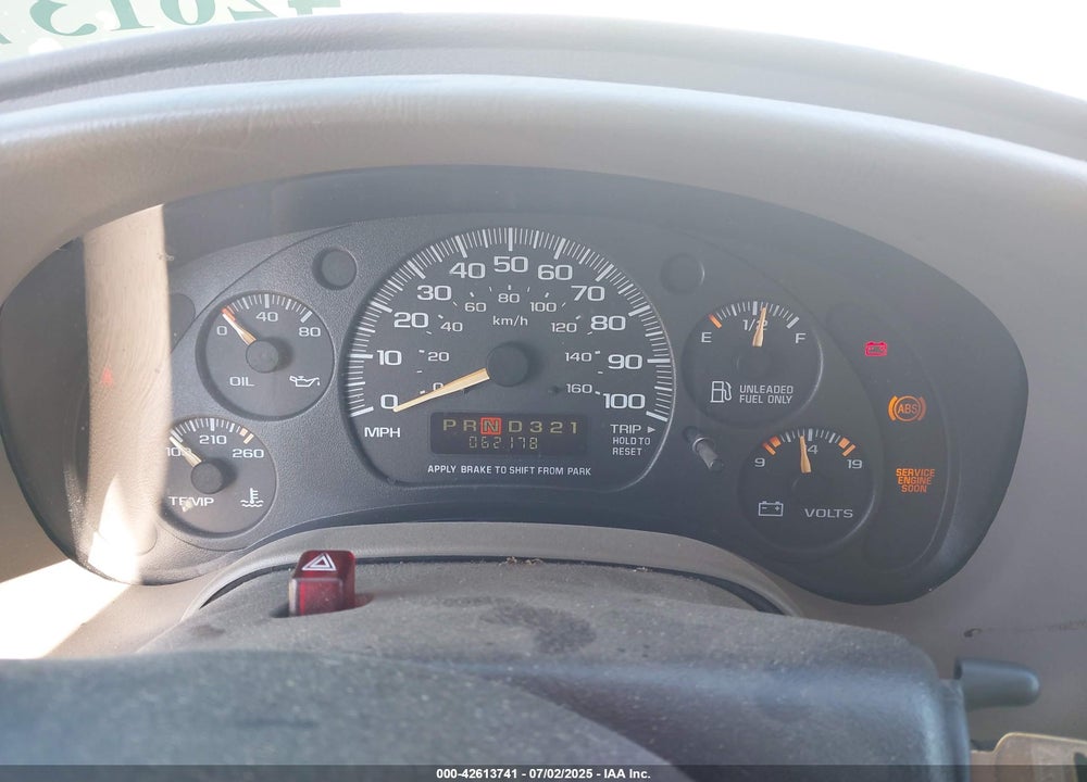 2005 CHEVROLET ASTRO VIN: 1GCDM19X65B107724