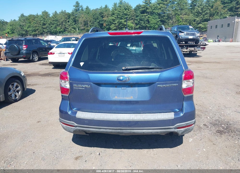 2015 SUBARU FORESTER VIN: JF2SJADC0FH822874