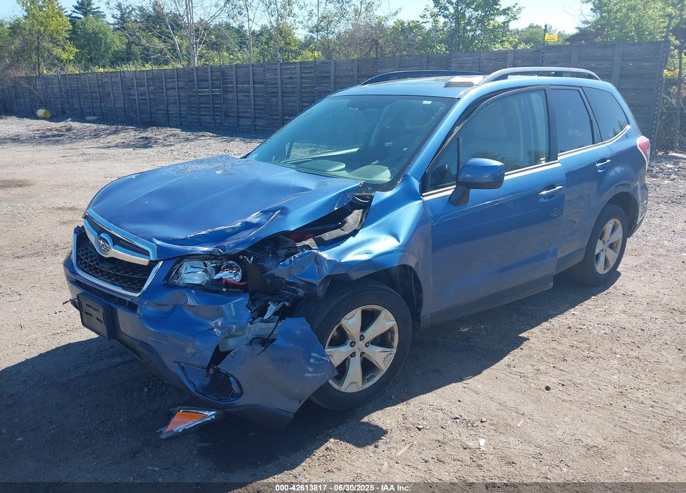2015 SUBARU FORESTER VIN: JF2SJADC0FH822874