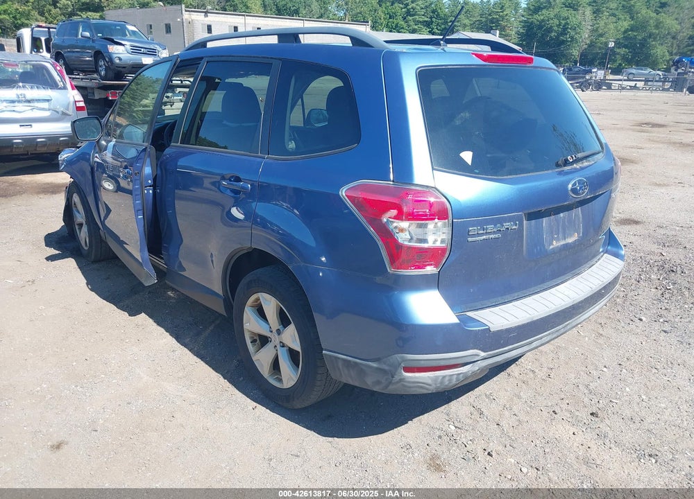2015 SUBARU FORESTER VIN: JF2SJADC0FH822874