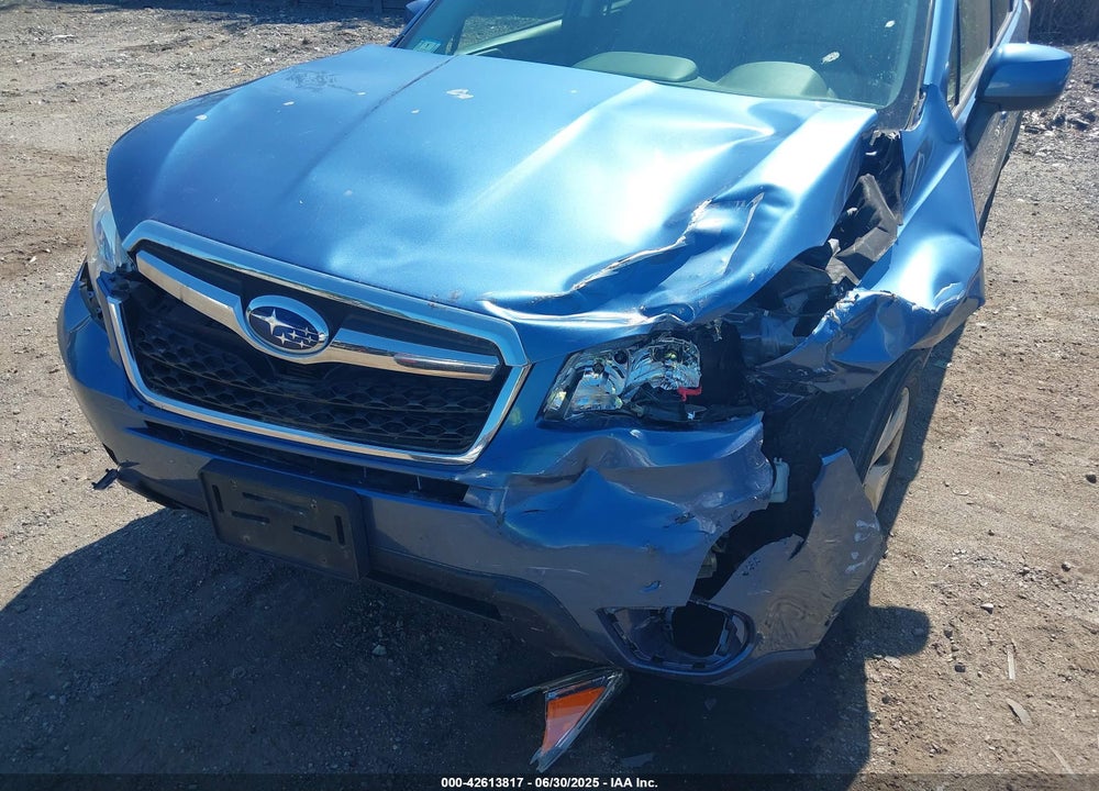 2015 SUBARU FORESTER VIN: JF2SJADC0FH822874