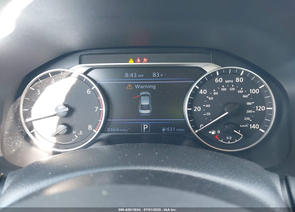 2025 NISSAN ALTIMA SV AWD VIN: 1N4BL4DW5SN373648