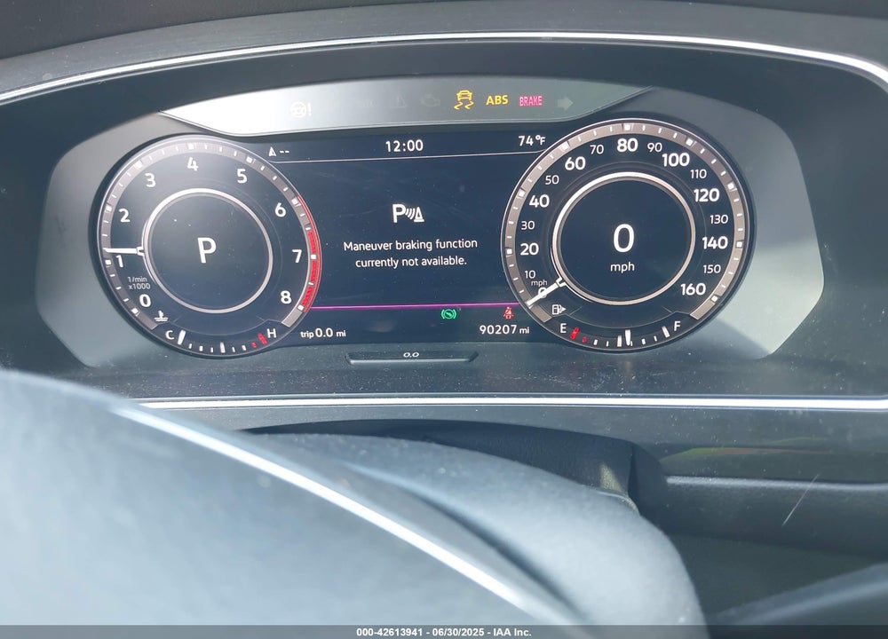 2019 VOLKSWAGEN TIGUAN VIN: 3VV2B7AX0KM012089