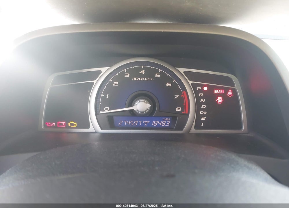2006 HONDA CIVIC VIN: 2HGFG12646H547226