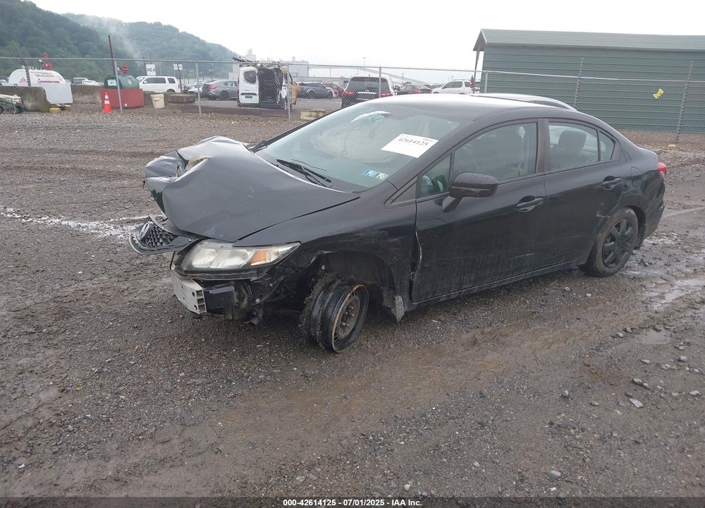 2015 HONDA CIVIC VIN: 19XFB2F55FE230135