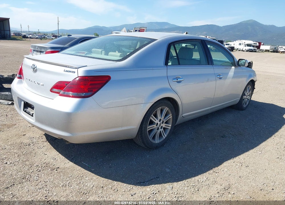2008 TOYOTA AVALON LIMITED VIN: 4T1BK36B58U303353