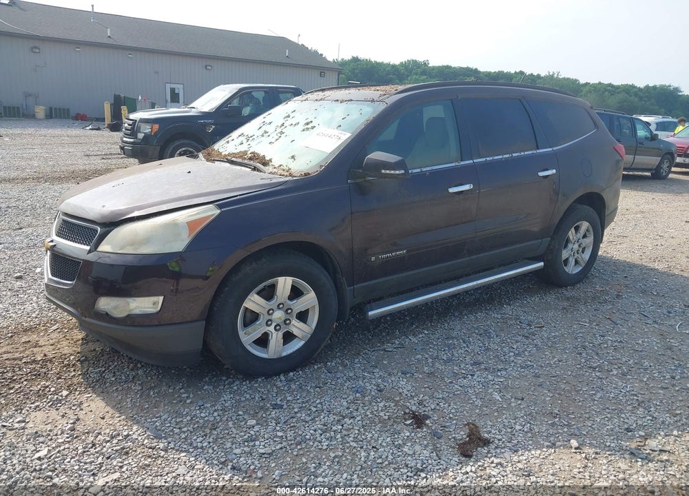 2009 CHEVROLET TRAVERSE LT VIN: 1GNEV23D09S135733