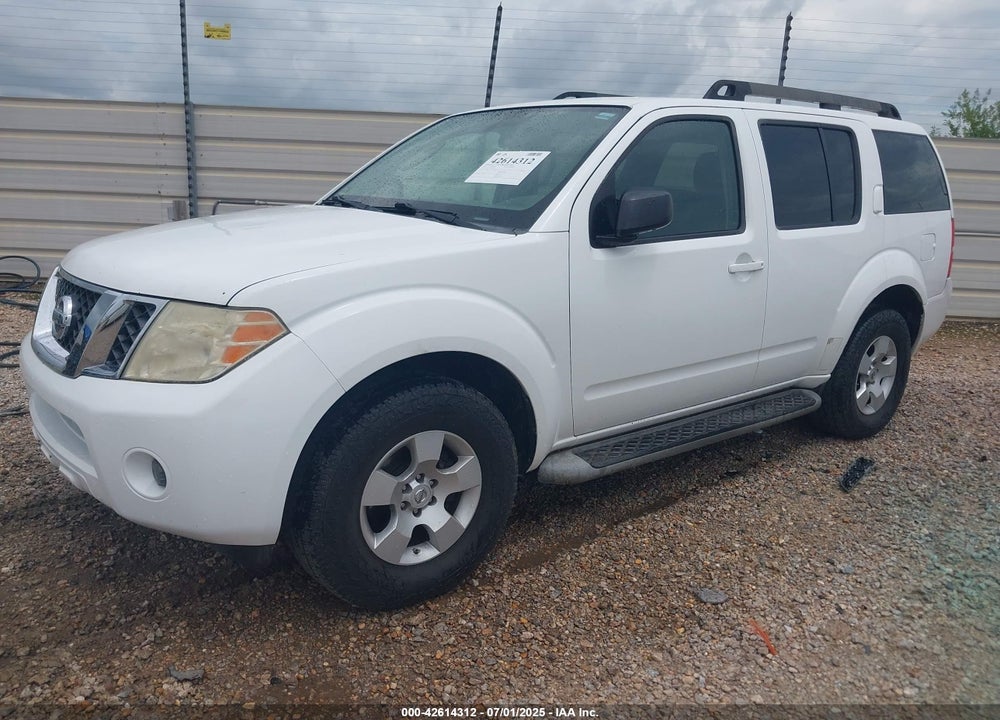 2010 NISSAN PATHFINDER VIN: 5N1AR1NN4AC602092