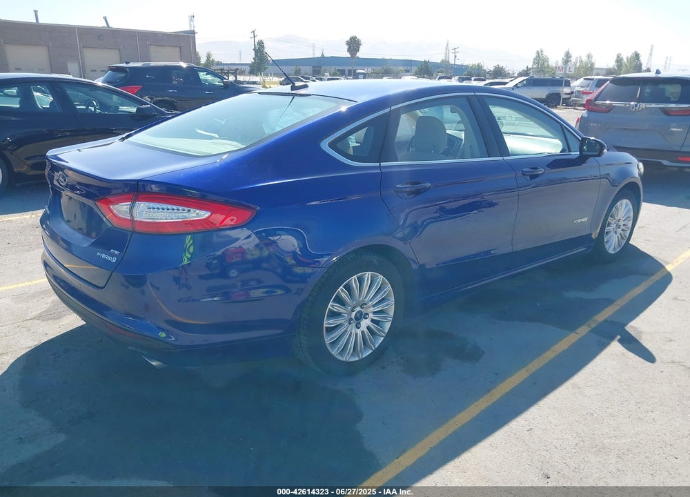 2013 FORD FUSION HYBRID VIN: 3FA6P0LU8DR157291