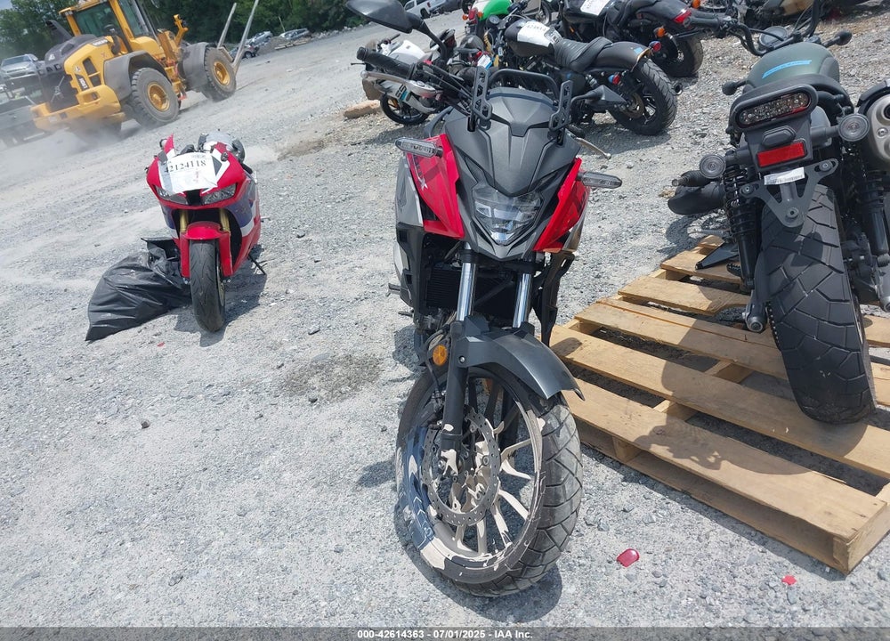2019 HONDA CB500 X VIN: MLHPC6415K5000008