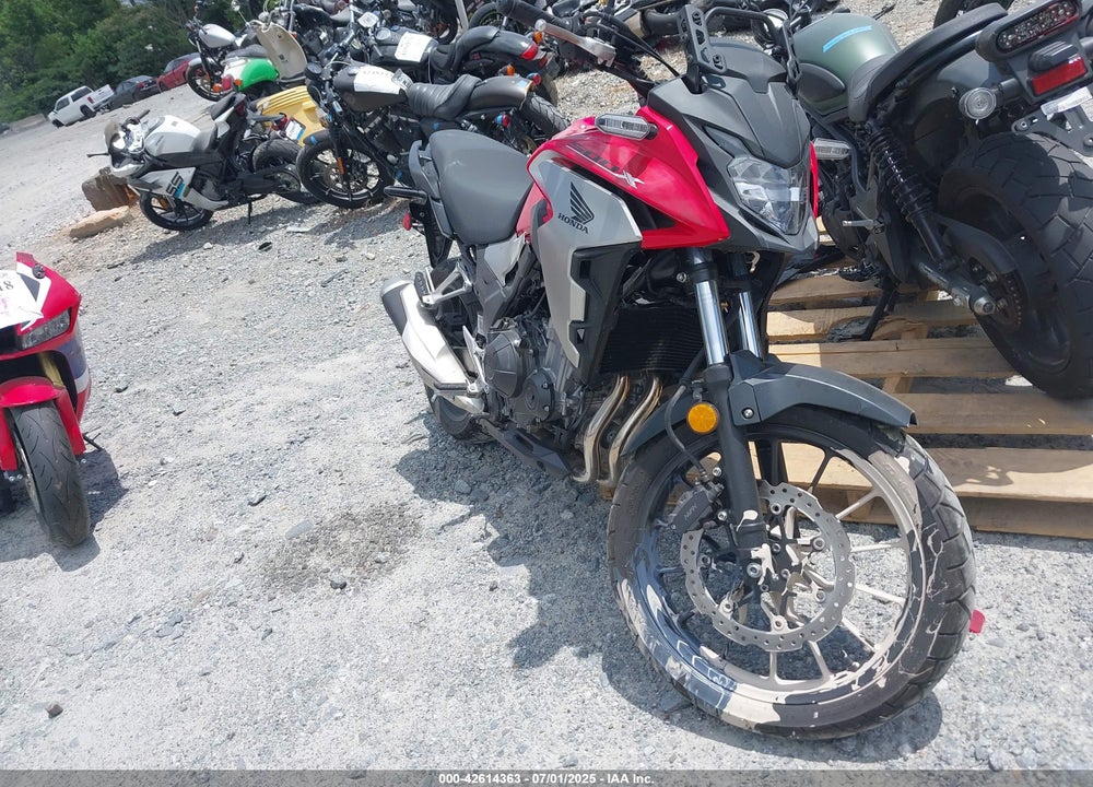 2019 HONDA CB500 X VIN: MLHPC6415K5000008