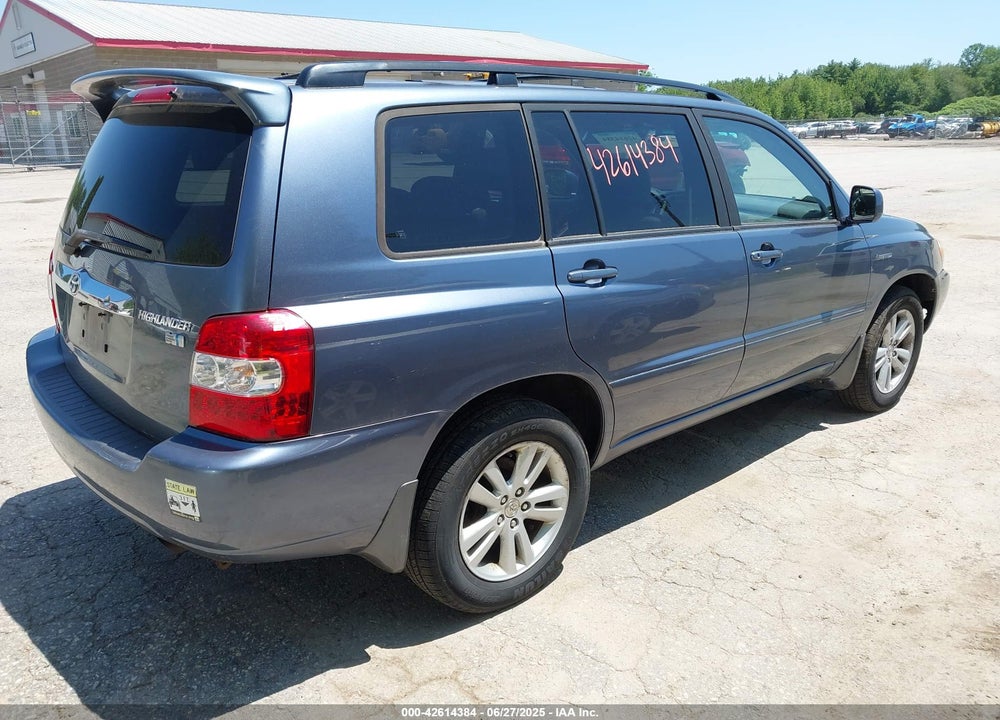 2006 TOYOTA HIGHLANDER HYBRID LIMITED V6 VIN: JTEEW21A860012439