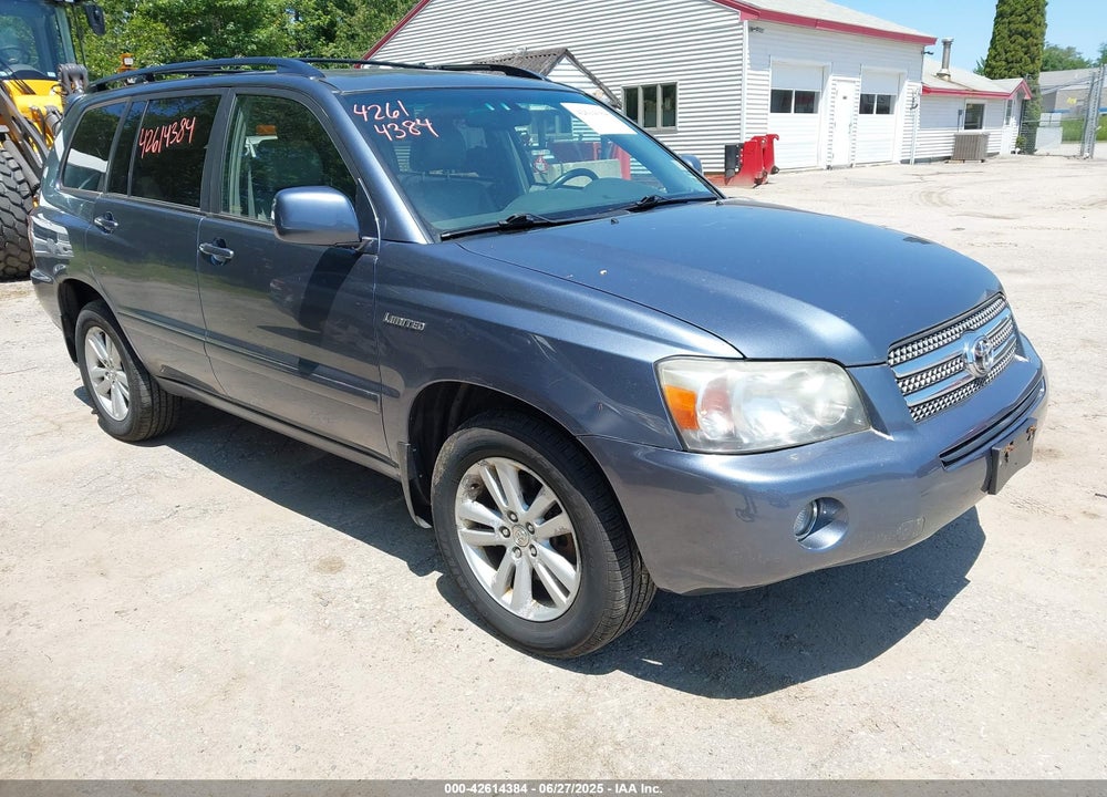 2006 TOYOTA HIGHLANDER HYBRID LIMITED V6 VIN: JTEEW21A860012439
