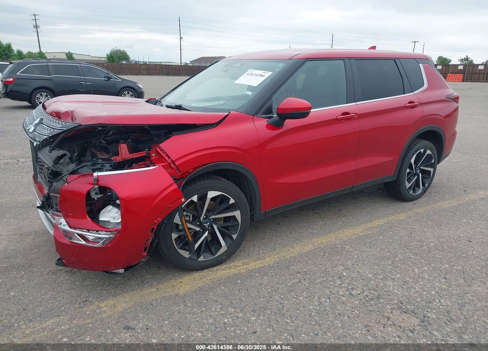 2024 MITSUBISHI OUTLANDER SE 2.5 2WD/SE BLACK EDITION S-AWC/SE BLACK EDITION W/PANO ROOF S-AWC VIN: JA4J3VA84RZ065076