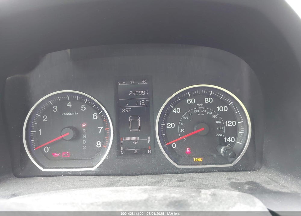 2007 HONDA CR-V EX-L VIN: JHLRE387X7C049648