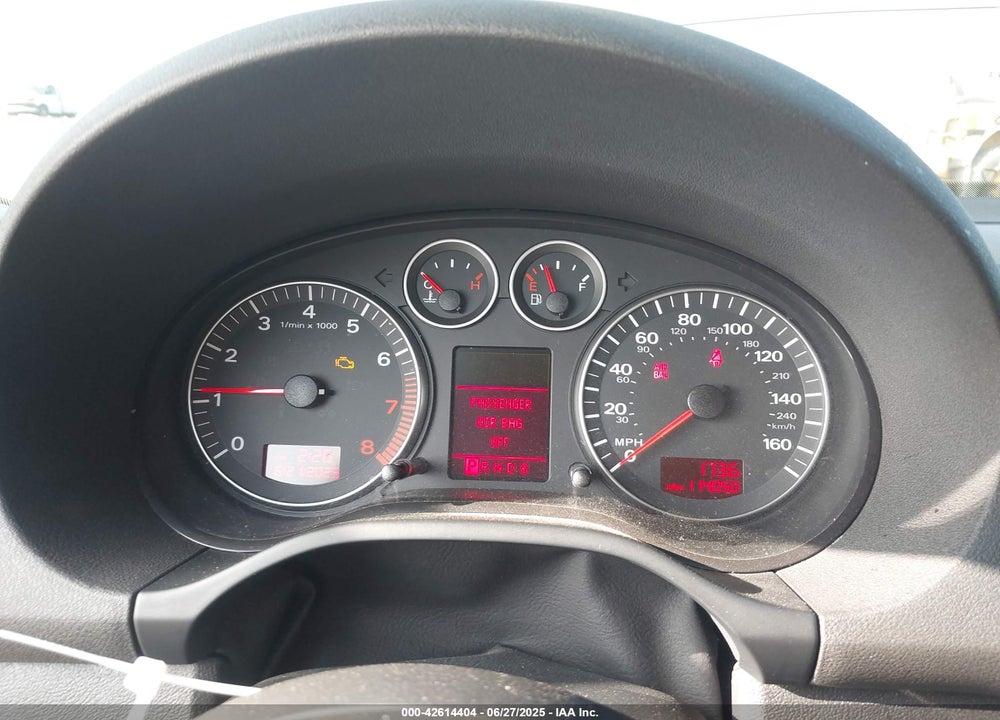 2007 AUDI A3 VIN: WAUHF78P37A146115