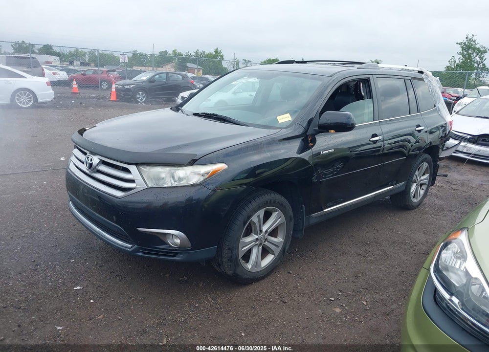 2013 TOYOTA HIGHLANDER VIN: 5TDDK3EH8DS194422