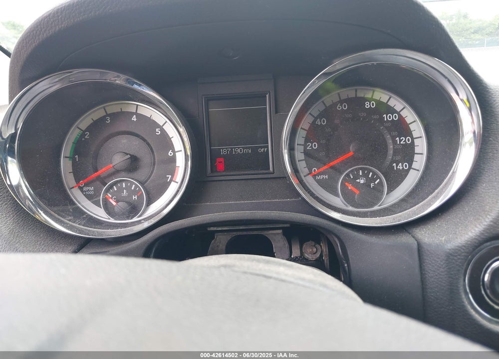2011 DODGE DURANGO VIN: 1D4RE4GG2BC699736