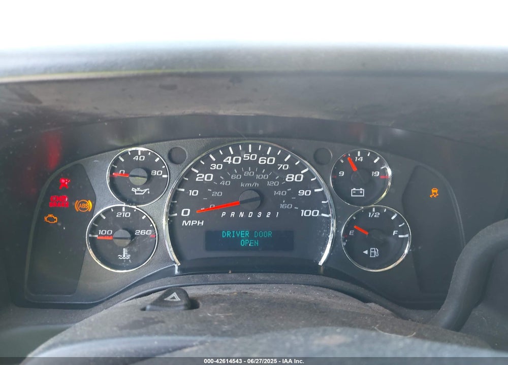 2012 CHEVROLET EXPRESS 1500 WORK VAN VIN: 1GCSGAFX4C1139142