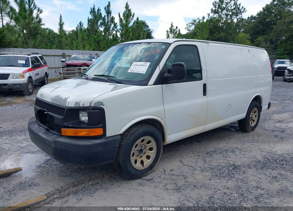 2012 CHEVROLET EXPRESS 1500 WORK VAN VIN: 1GCSGAFX4C1139142