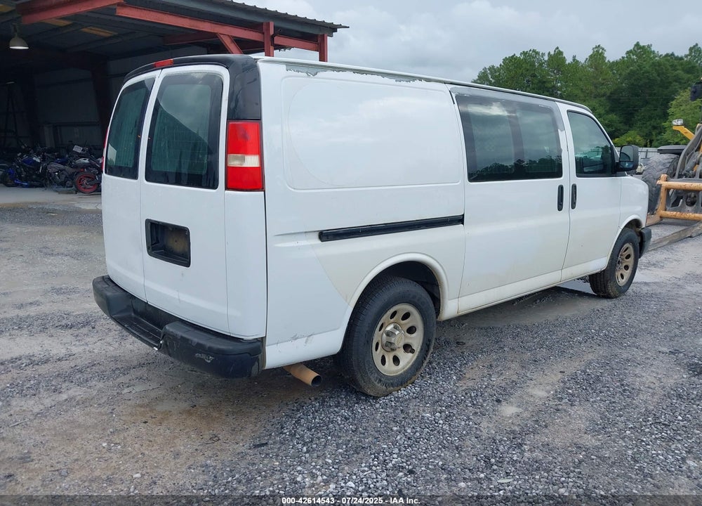 2012 CHEVROLET EXPRESS 1500 WORK VAN VIN: 1GCSGAFX4C1139142