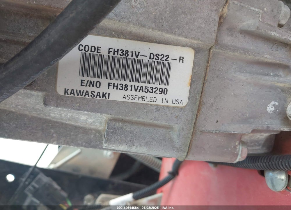 2000 KAWASAKI PREMIER SERIES ENCOR VIN: 00000FH381VA53290