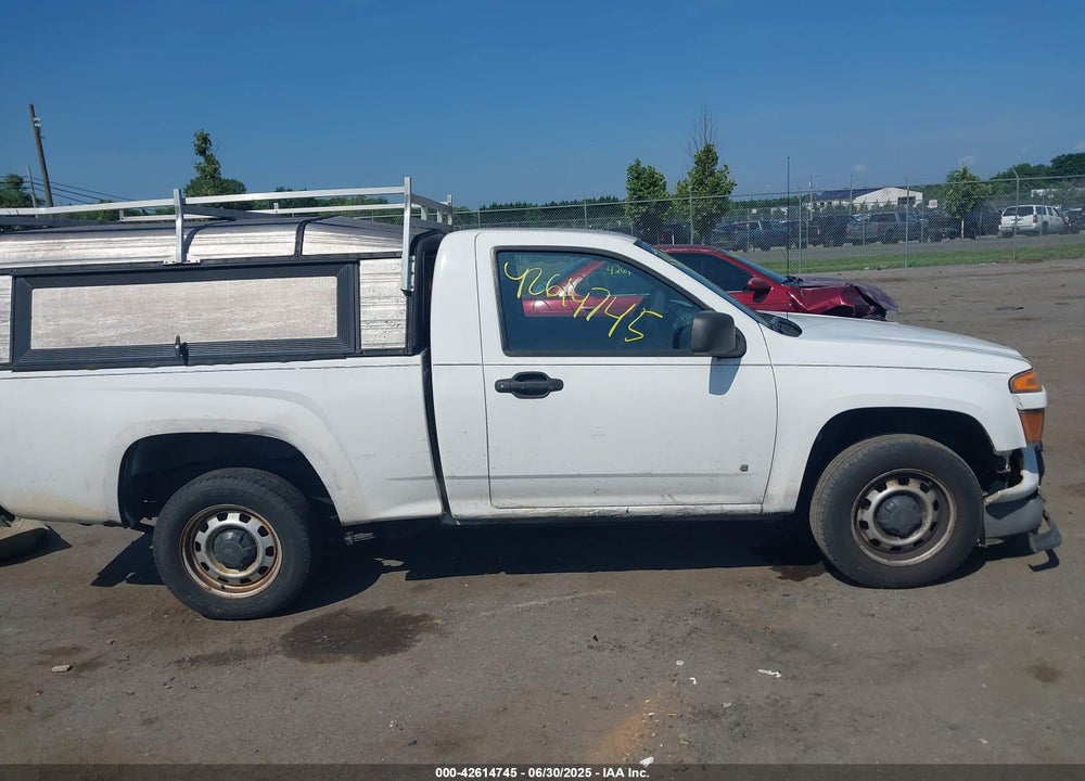 2009 CHEVROLET COLORADO VIN: 1GCCS149698101239