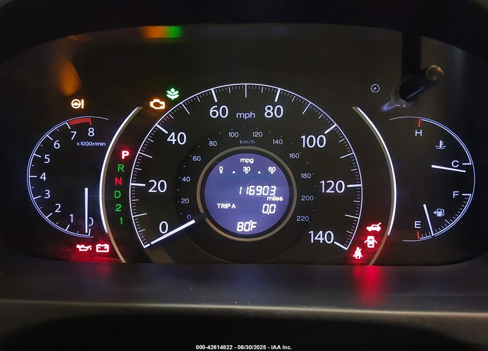 2012 HONDA CR-V VIN: 2HKRM4H75CH619513
